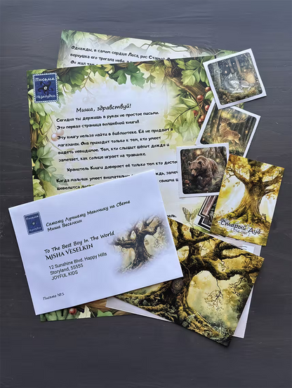 Письма Незабудки для Мальчиков | 5 - 7 лет