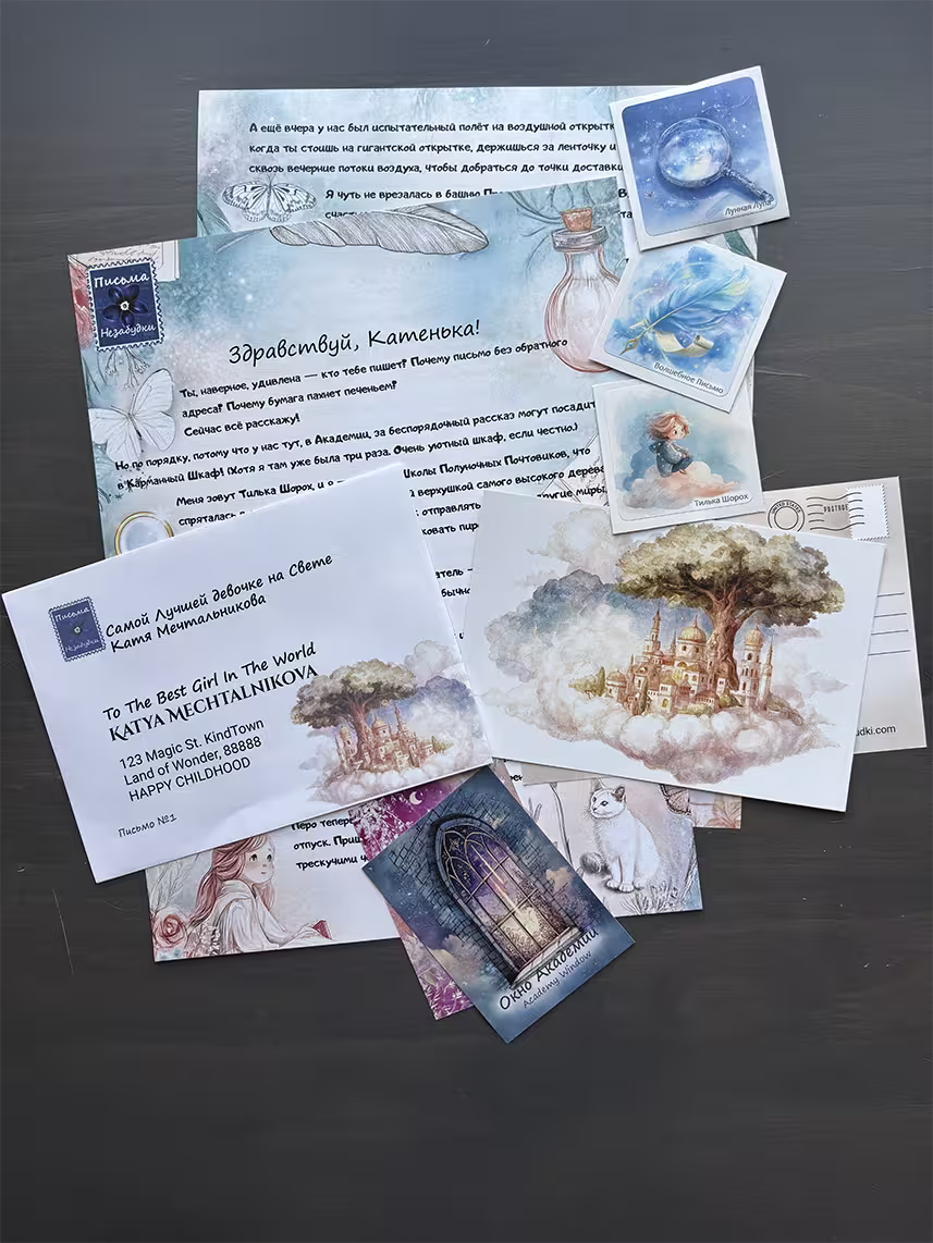 Письма Незабудки для Девочек 10-12 лет