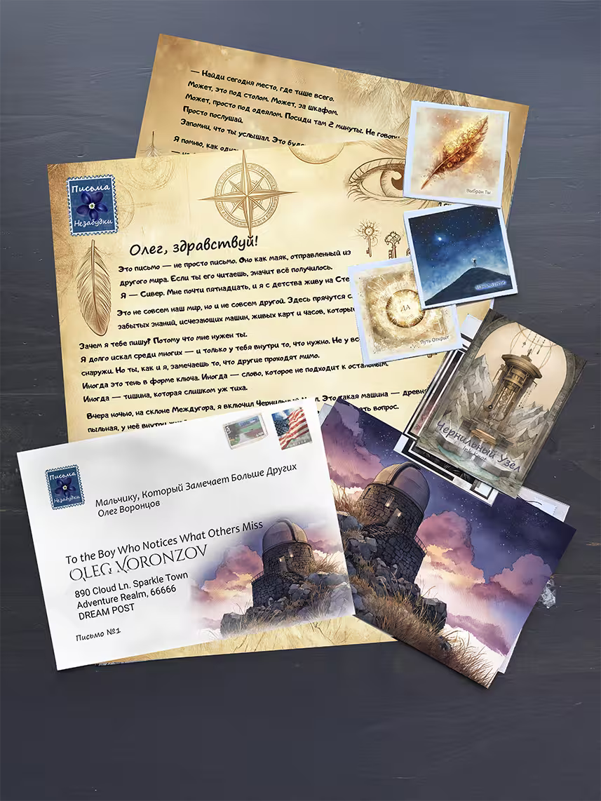 Письма Незабудки для Мальчиков 10-12 лет