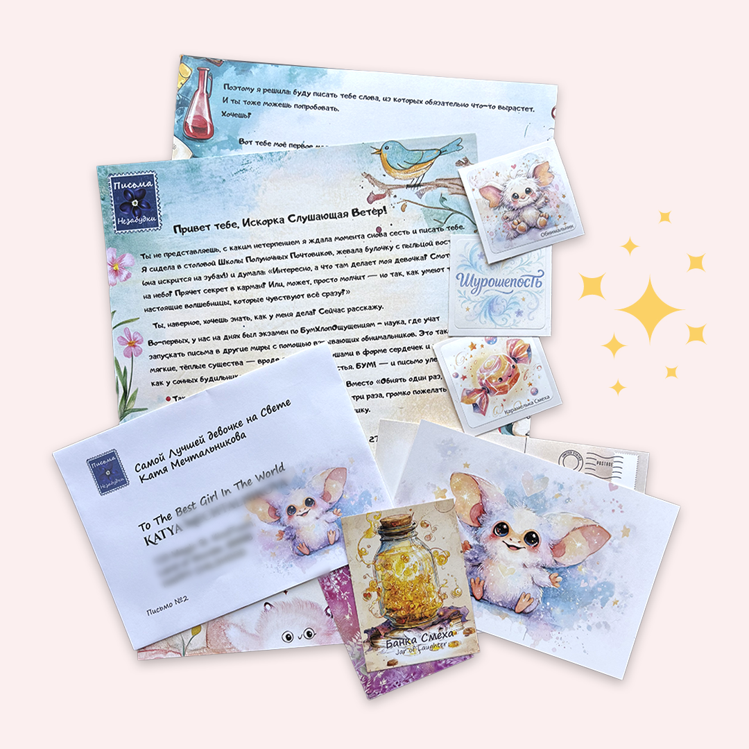 Письма Незабудки для Девочек 10-12 лет