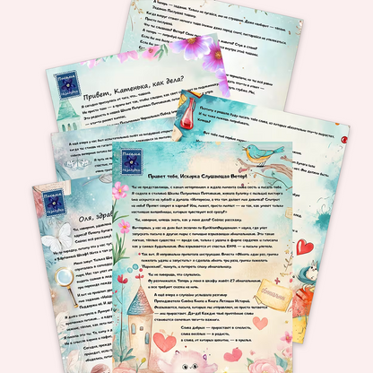 Письма Незабудки для Девочек 10-12 лет